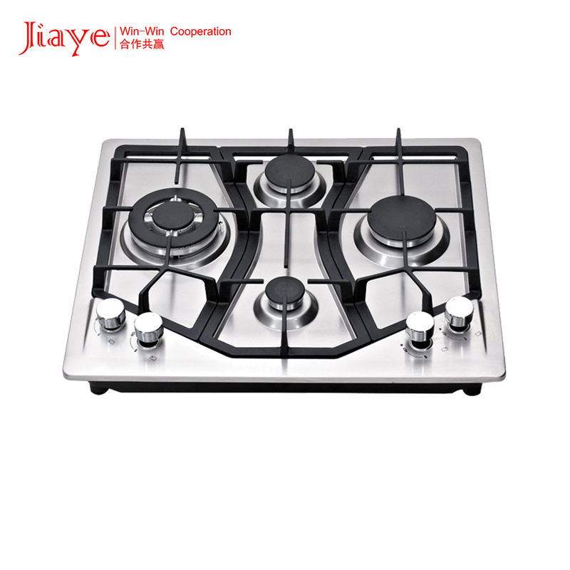 Stainless Steel 4 Burner Gas Hobs Cooktops Cooker