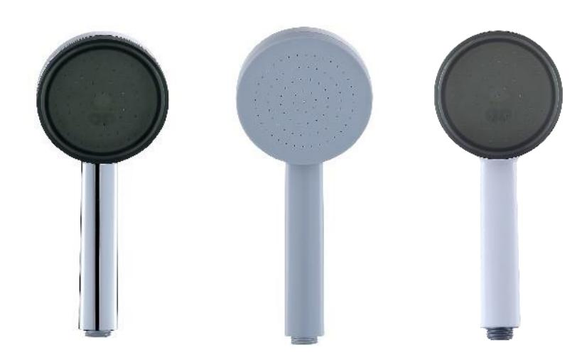 3functions ABS Shower Set Hand Shower with Round Design