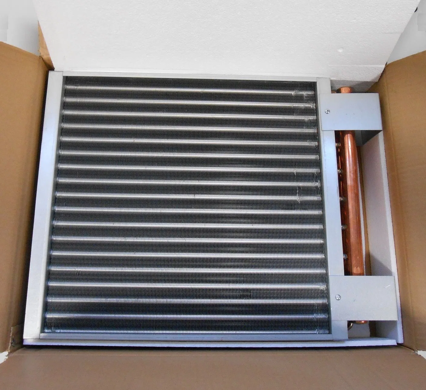 16"X18" Customized Water to Air Copper Tube Heat Exchanger