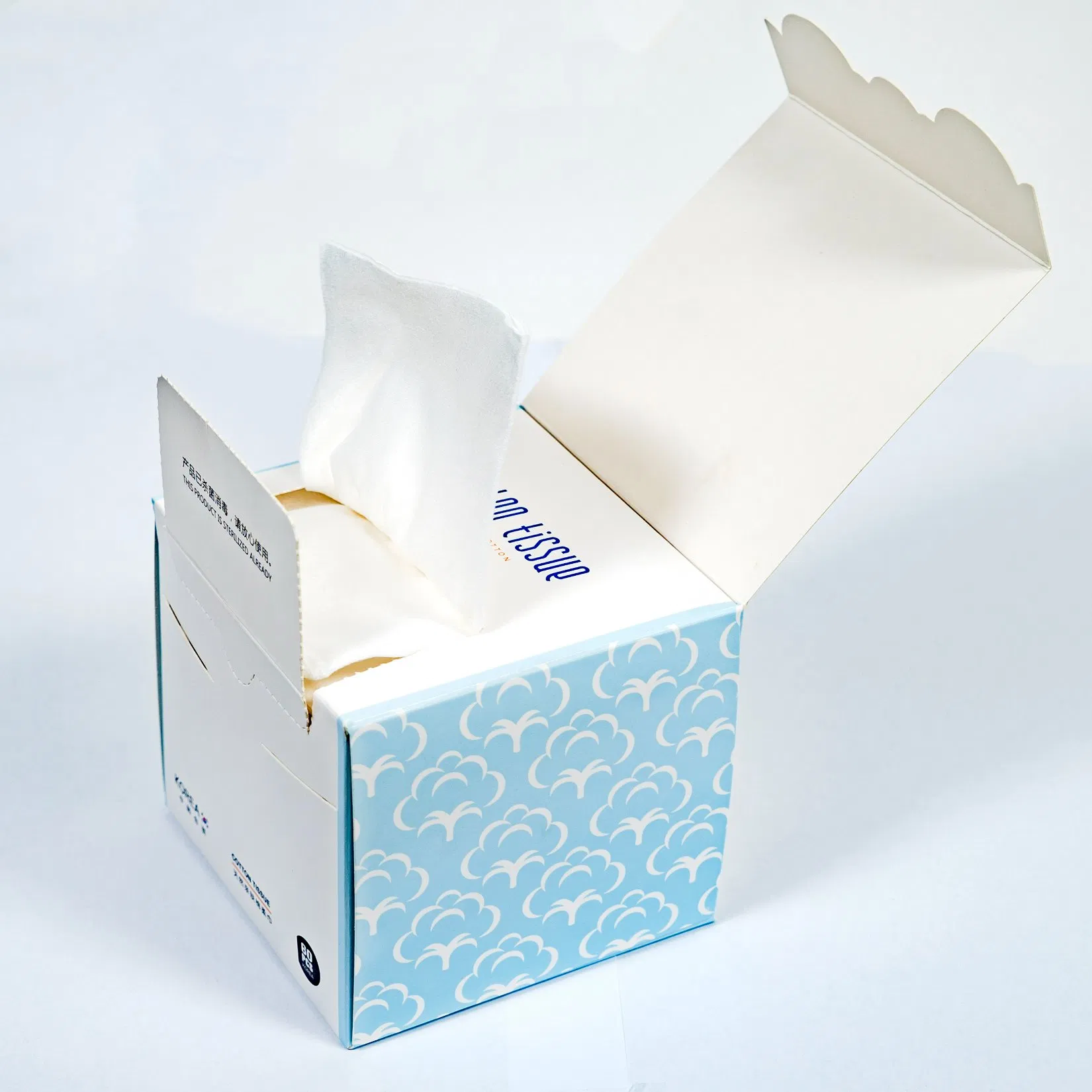 100% Cotton Widely Used Soft Square Round Cosmetic Cotton Pad for Medical Use or Daily Makeup Cosmetic Puff Swab Popular in France, Korea Style Cotton Puffs