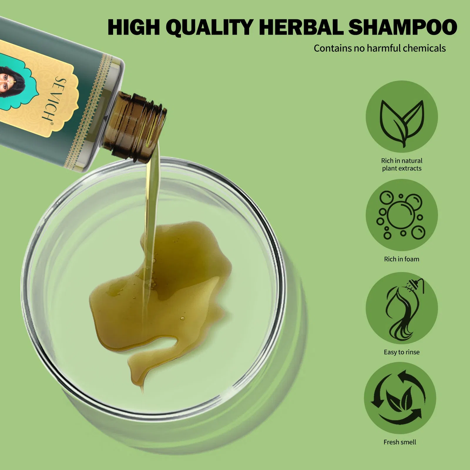 Indian Adivasi Cruelty-Free Nourish & Repair Damaged Hair Growth Shampoo