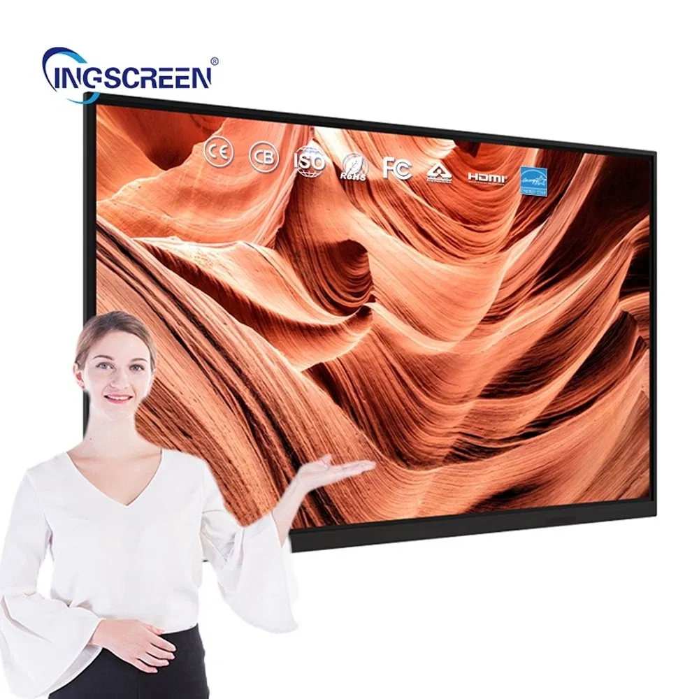 Anti-Mistouch Multi-Language Support Custom All-in-One Smart TV Interactive Monitor Touch Screen Board