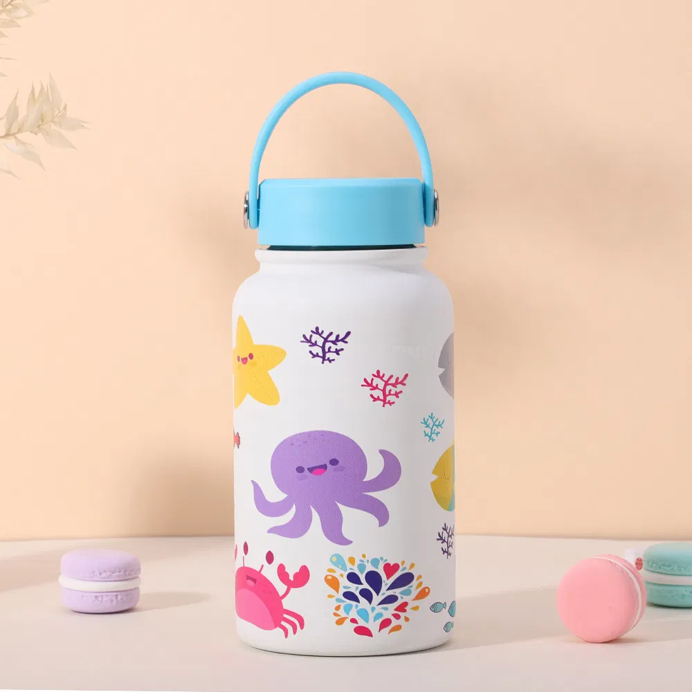600ml Customized 304 Stainless Steel Water Bottle; Popular Big Capacity Bottle