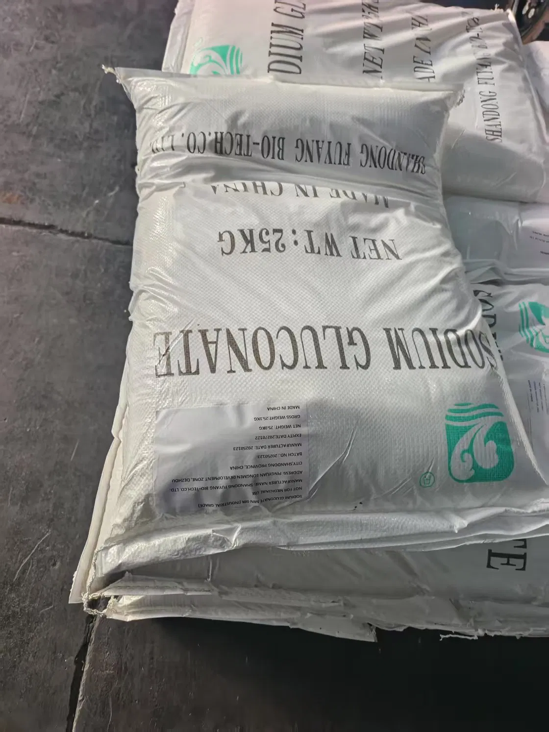 Fuyang Brand Industrial Tech Grade Concrete Admixture Additive Textile Auxiliary Agent Sodium Gluconate Powder
