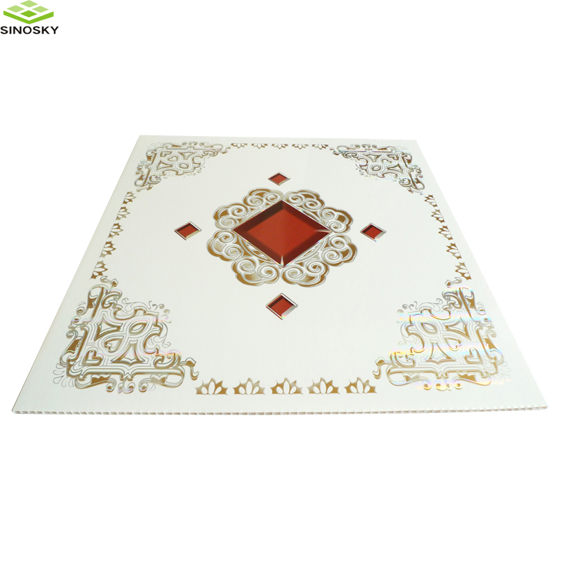 Self-Fire Extinguishing Non-Flammable Laminated PVC Panel for Office