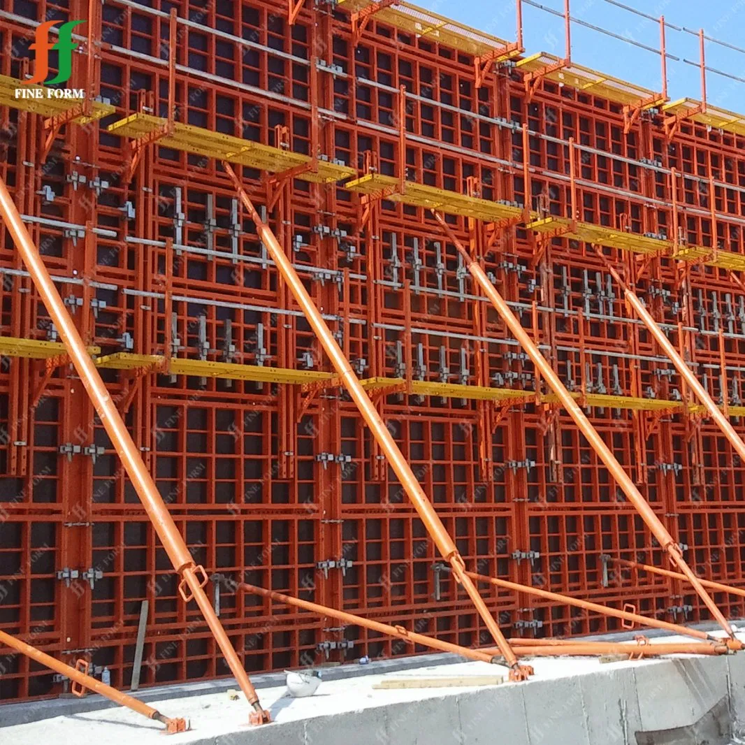 Manufactured Durable Adjustable Steel Push-Pull Prop for High-Rise Building Construction