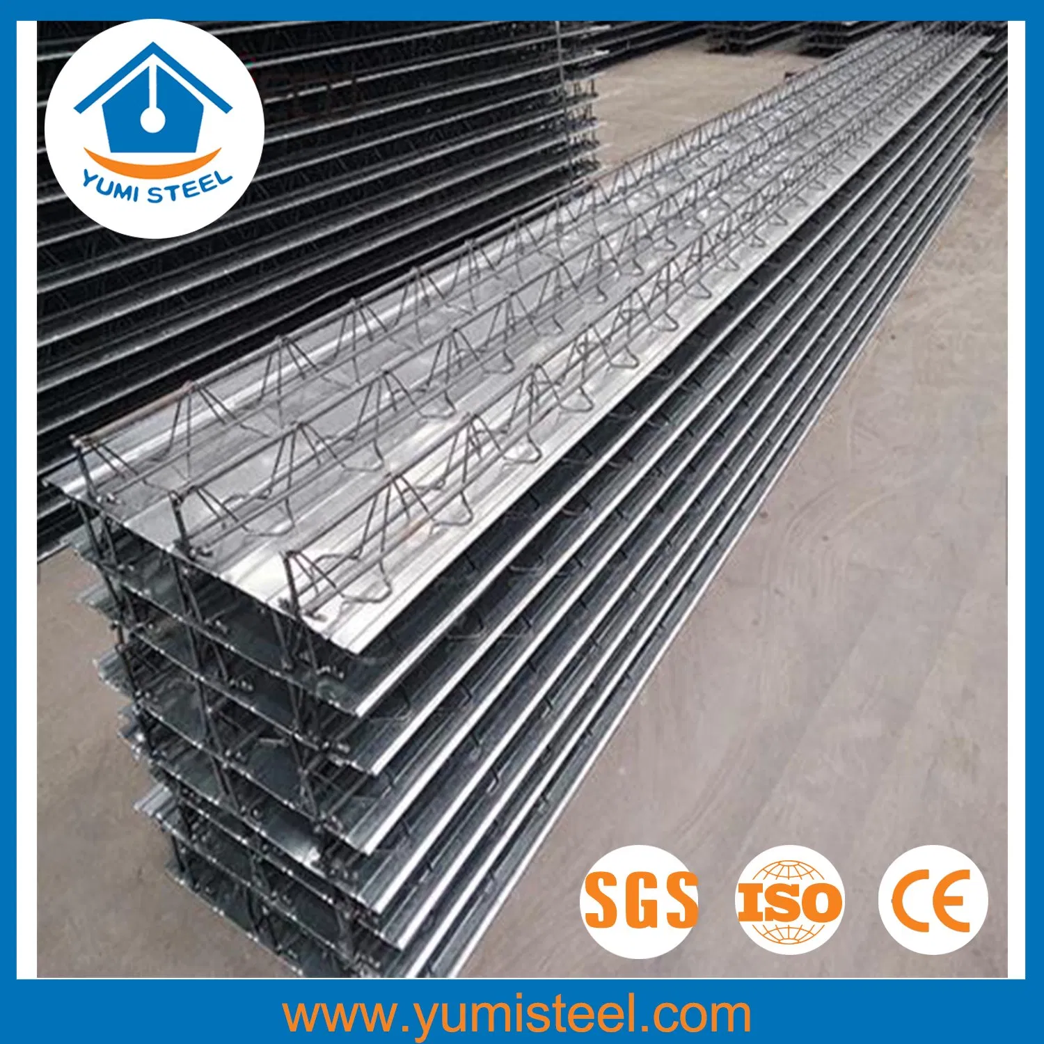 Galvanized Steel Bar Truss Floor Deck Sheet for Building