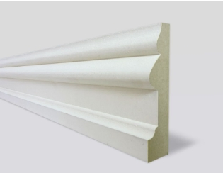 Solid Wood MDF Skirting Board Baseboard Interior Decorative Moulding Custom Size