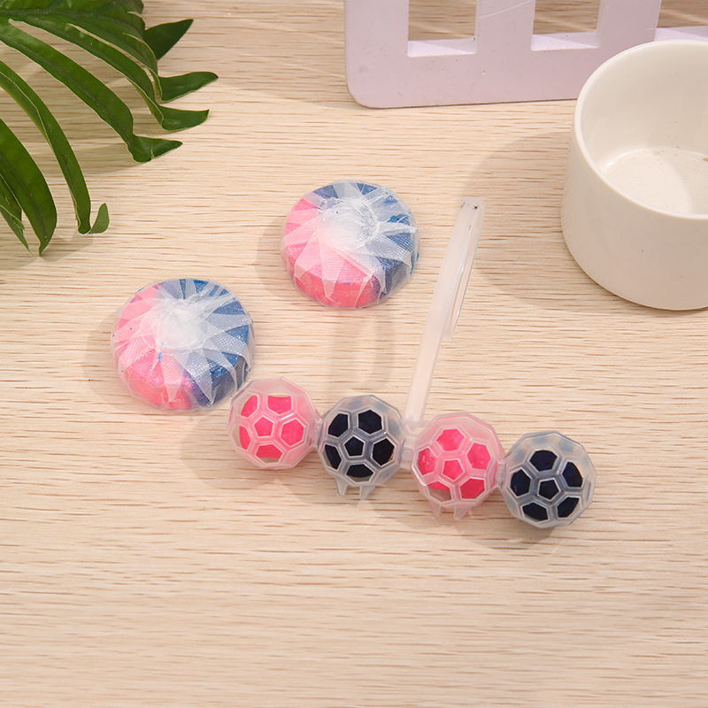 Hanging Toilet Bowl Cleaner Fragrant Balls Bathroom Odor Remover