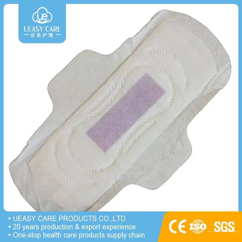 Hot Sale Women Cotton Sanitary Napkins Pad Wholesale Menstrual Pad for Ladies in Bulk with OEM Service