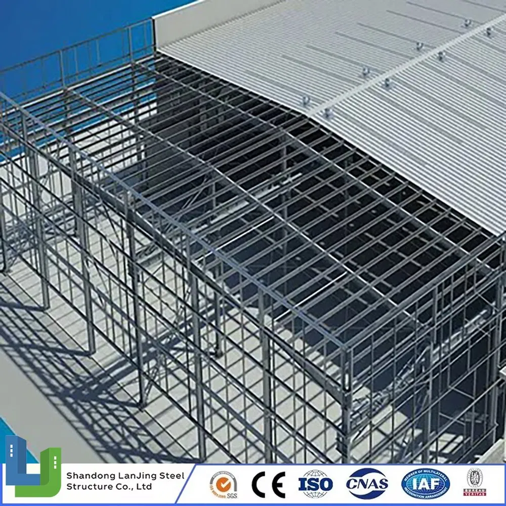 Durable Metal Shed Steel Structures Warehouse Prefabricated Building for Morocco/Sudan/Ivory Coast