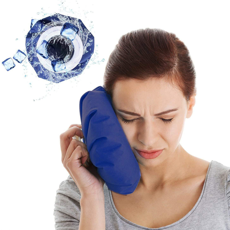 Yangzhou Medical Therapy Ice Pack Injury TPU Ice Cooler Bag Cap Dark Pink Red Green Orange Blue Colorful 9inch 11inch