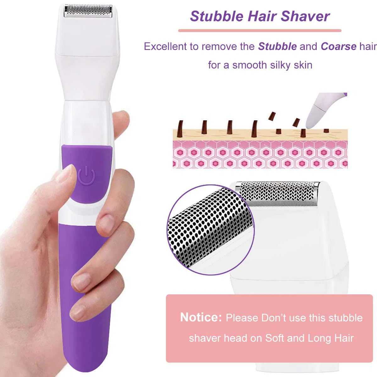 Multi Functional Lady Hair Trimmer