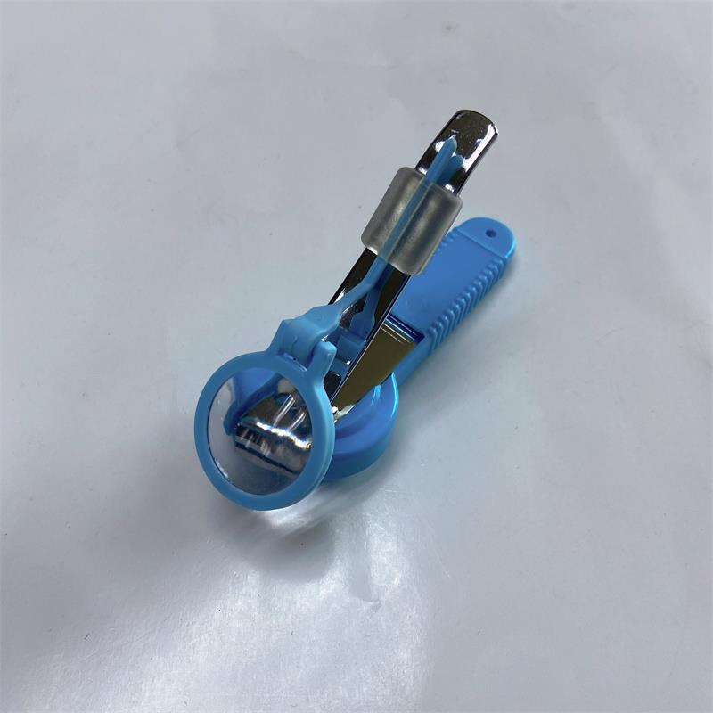 Safety Big Toe Finger Nail Cutters Clipper with Magnifier and Plastic Catcher