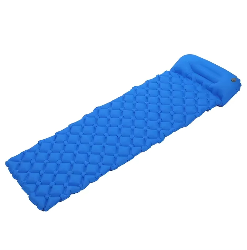 Camping Sleeping Pad Ultralight Camping Mat with Pillow Inflatable Sleeping Pads