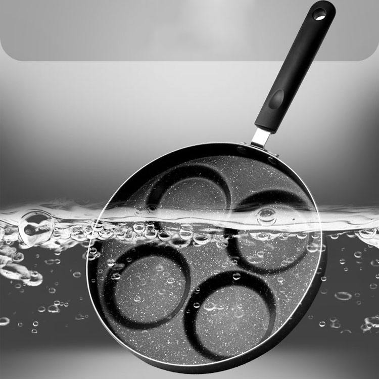 Burgers Bacon 4 Cup Egg Frying Pan Pancakes Omelettes for Breakfast