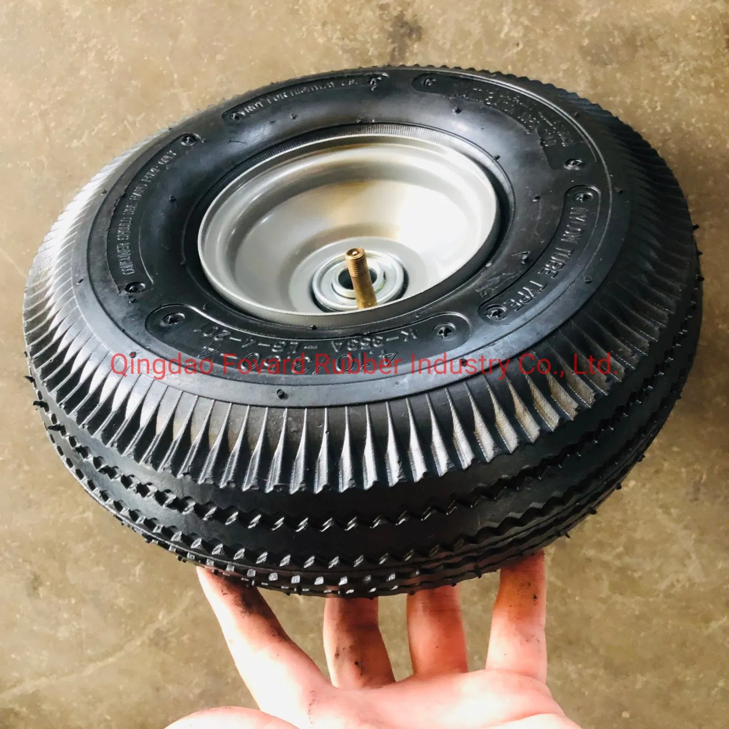 3.50-4 Good Quality Pneumatic Trolley Wheel