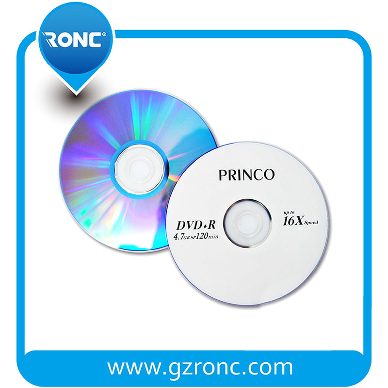 Чистые DVD-R диски Princo 4.7GB, 16X, 120 мин