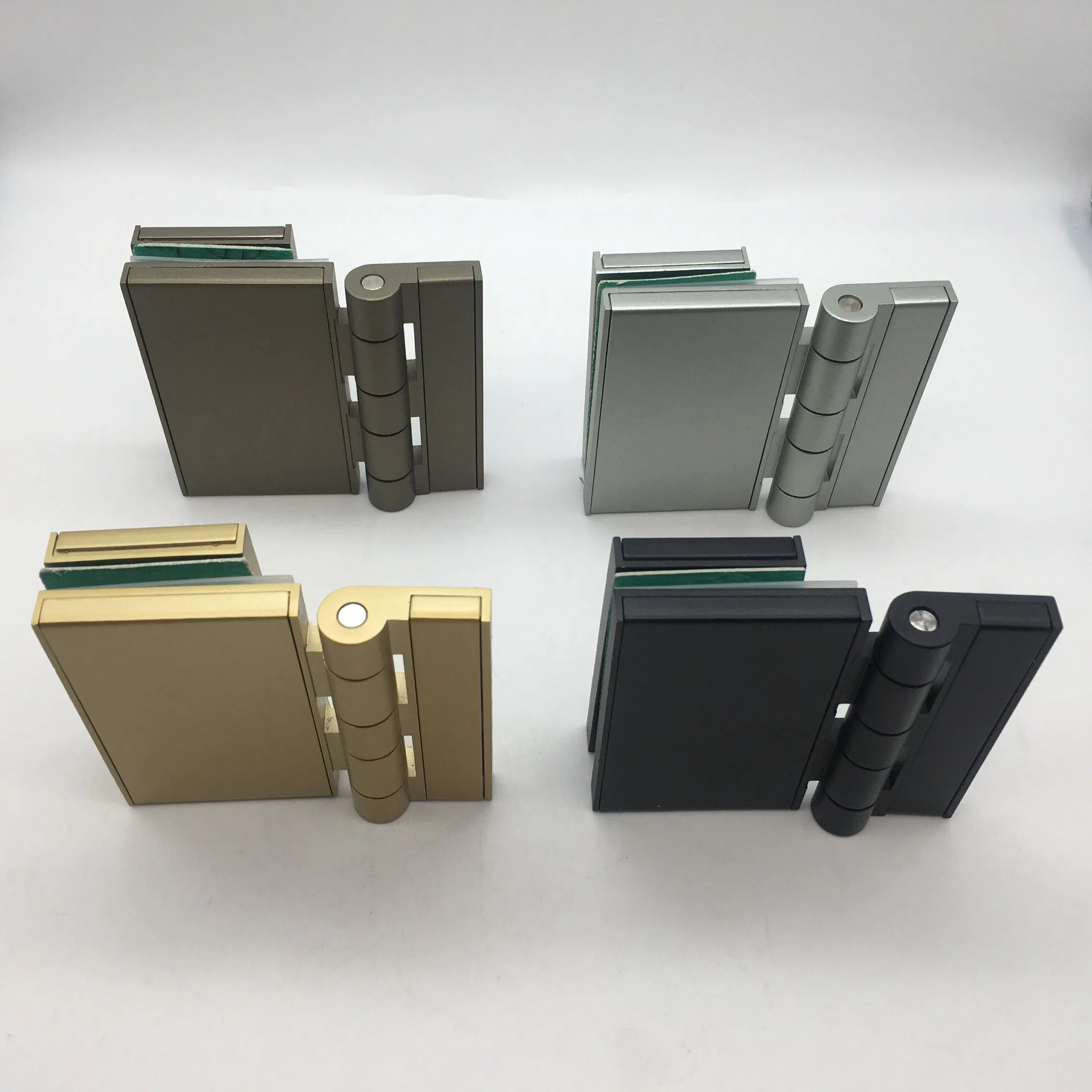 Sauna Bathroom Office Glass Door Painting Die Cast Aluminum Door Hinge Door Hinges