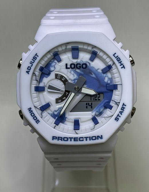 Fashion Men's Watches Sports Analog Digital Alarm Clock LCD Digital Watches