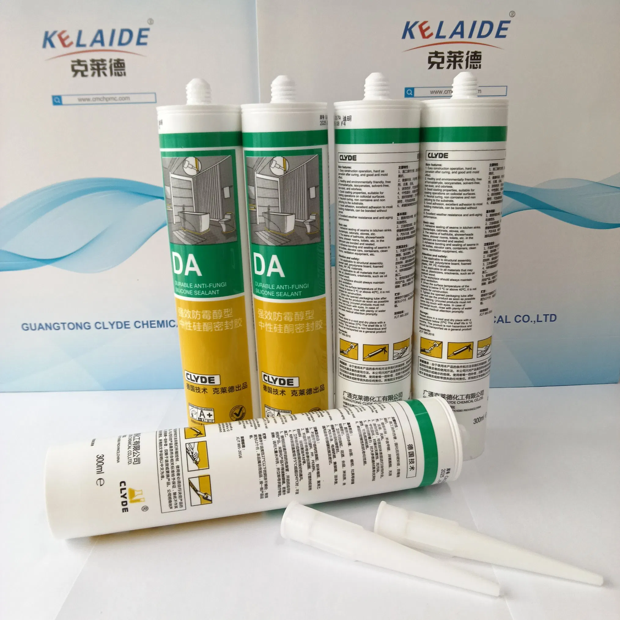 High Quality Construction Neutral Strong Adhesive Household Waterproof White Transparent Silicone Sealant