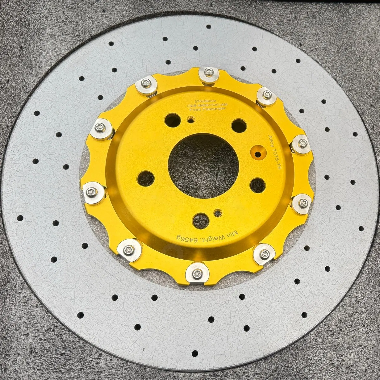 Карбонокерамический тормозной диск для Audi, Mercedes, BMW, Porsche, Ferrari, Nissan