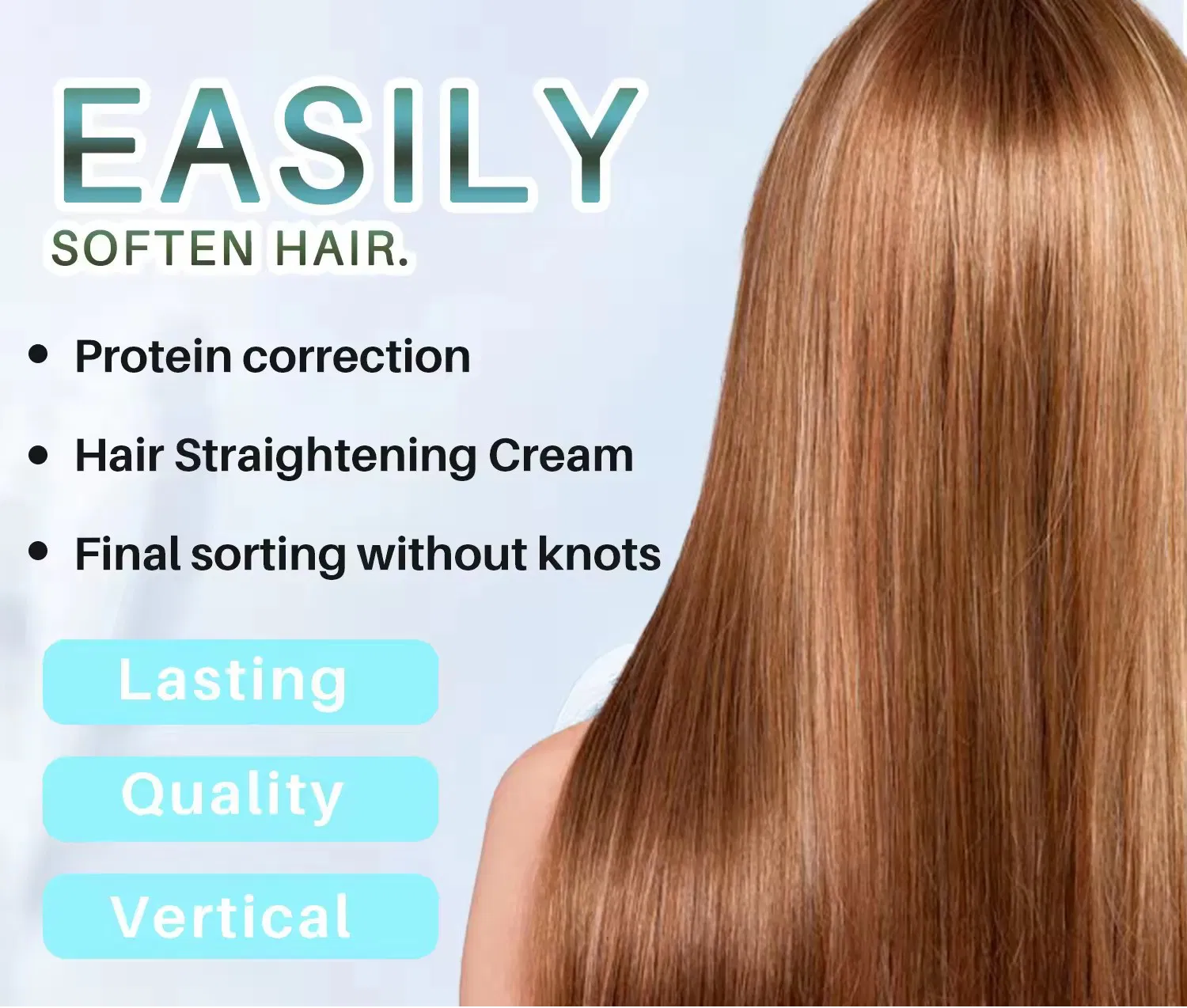 Keratin Protein Hair Treatment Long-Lasting Hair Straightening Cream