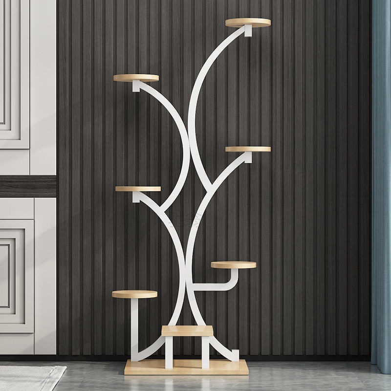 Подставка для растений металлическая двухуровневая