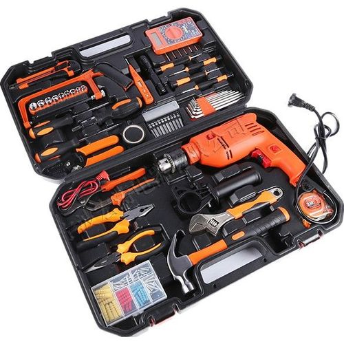 Behappy 112 PCS Household Electric Hand Tools Set