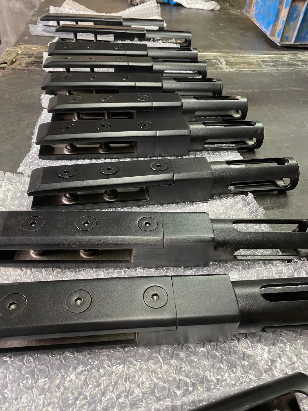 Matt Black Core Drilled Spigot, Friction Spigot, Pool Fence Clamp, Glass Fence Mini Post Glass Spigot