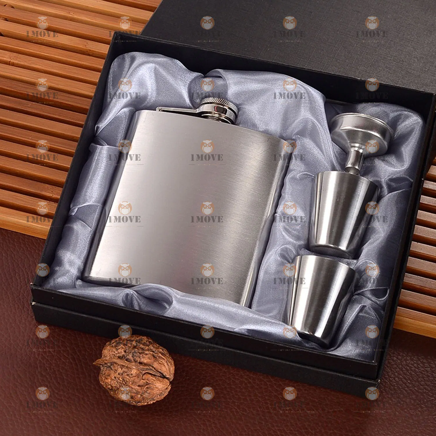 Customized 8 Oz Hip Flask Bottle Stainless Steel for Sale