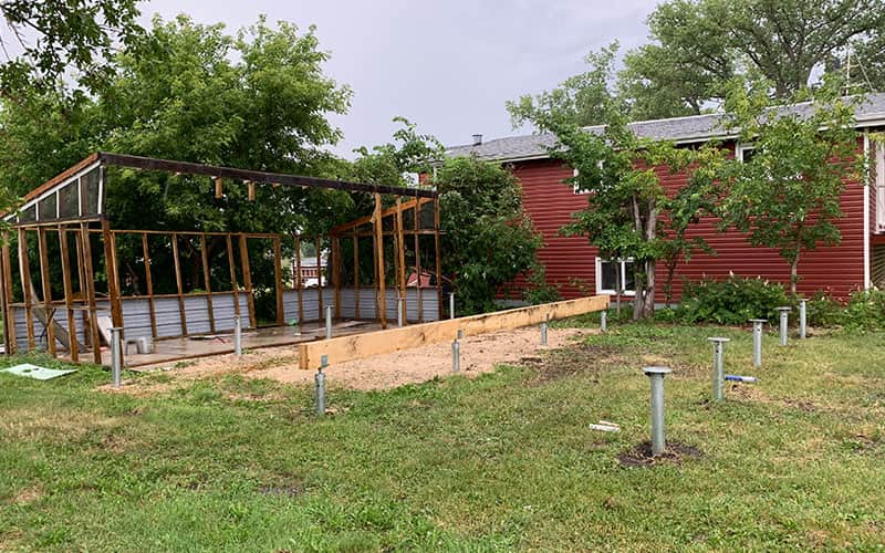 Винтовые сваи двойной спирали для фундаментов