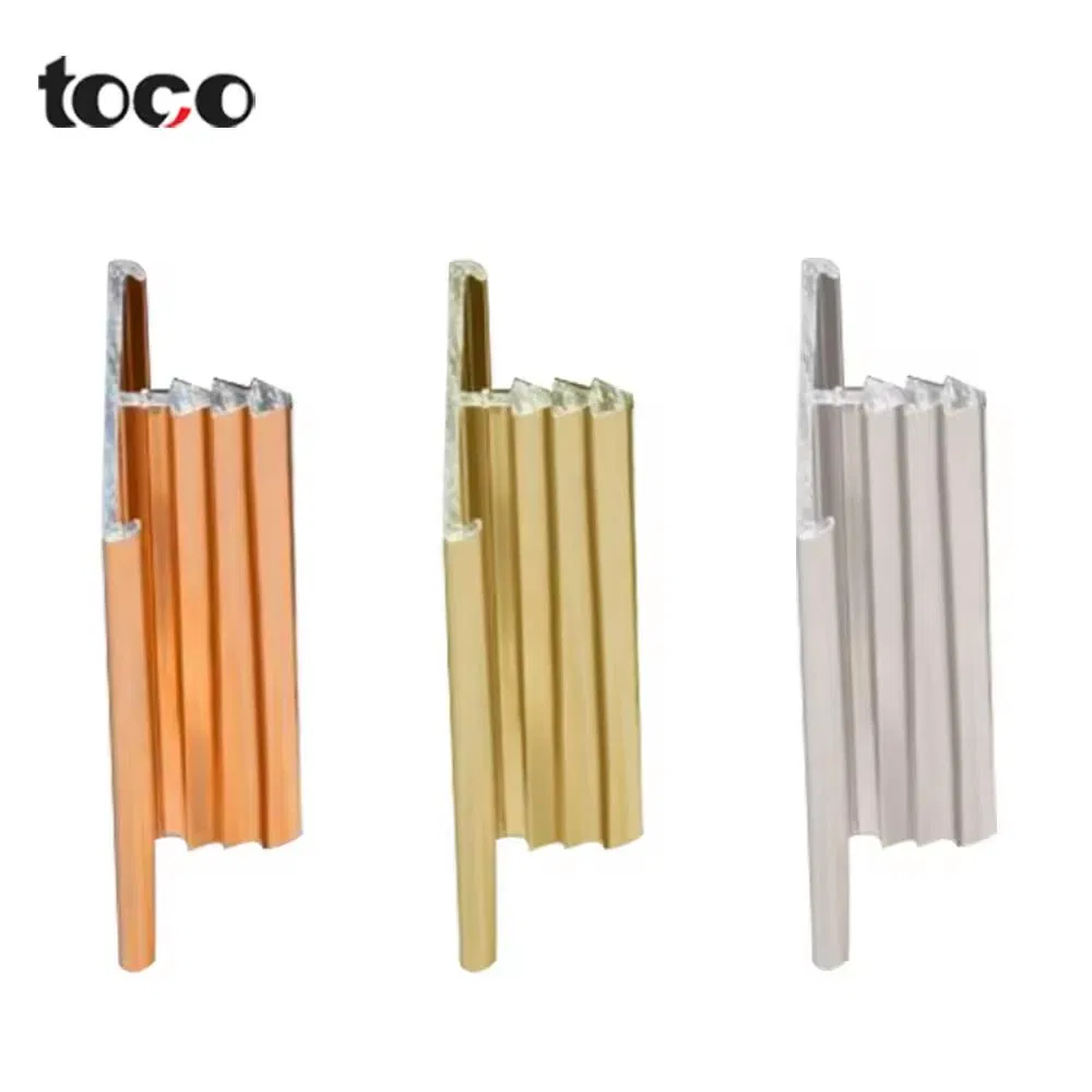 Easy Installed Furniture Production Aluminum Profile Strip Edge Tile Trim