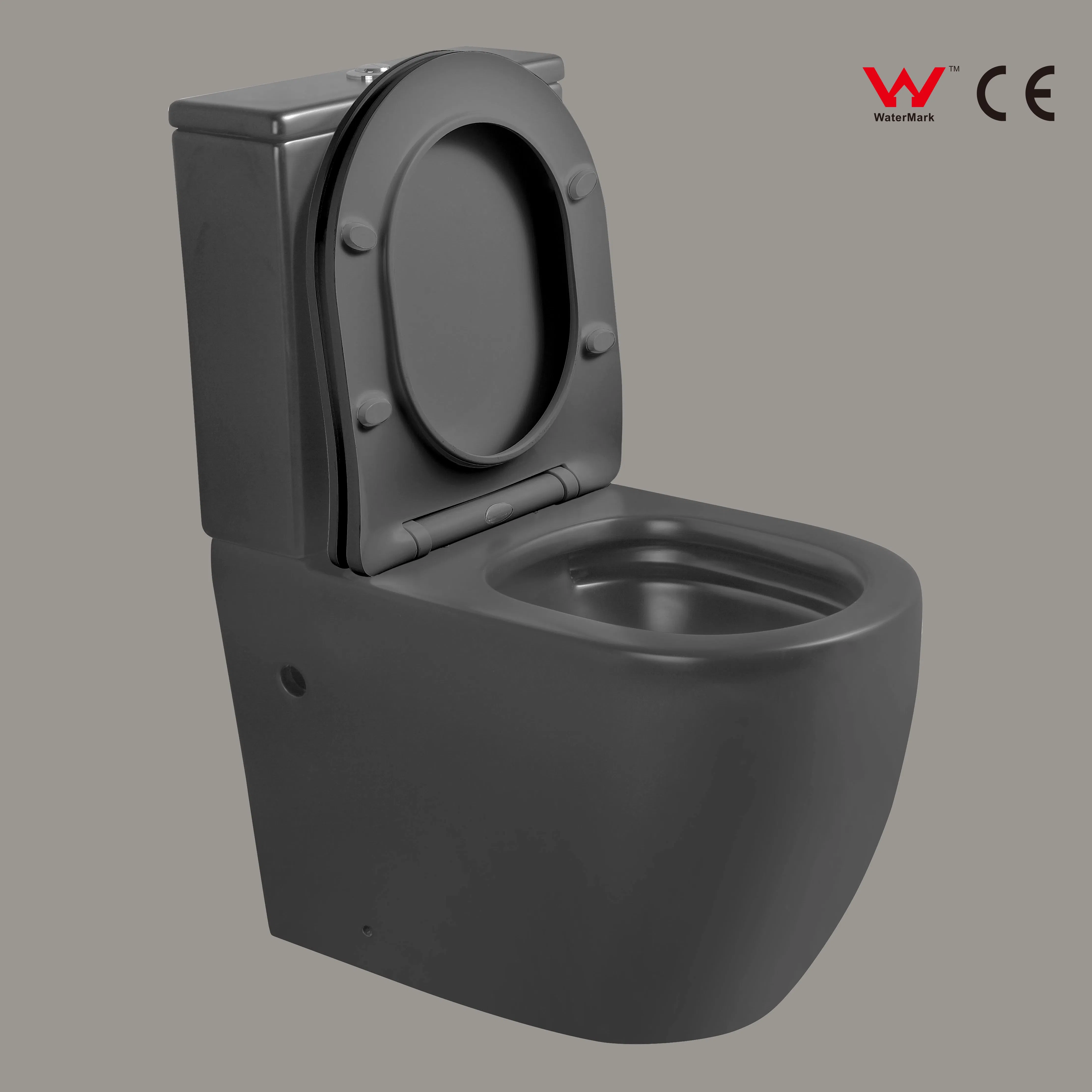 Chaozhou Wholesale Two Piece Multi Color Matte Grey Toilet
