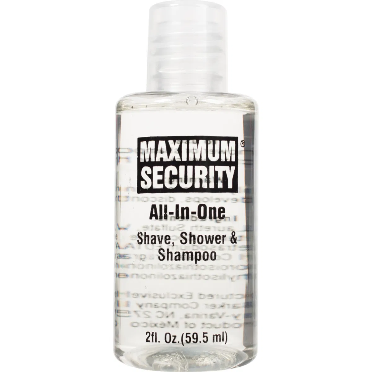 Us Jail Prison Used Shampoo, Shower Gel, Conditioner Body Lotion High Quality with Flip Top