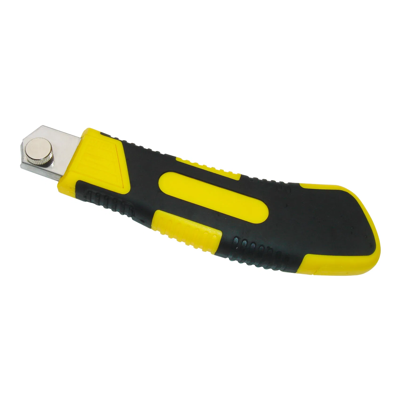 Utility Knife with Pencil Sharper, Steel Lock and Snap-off Holder