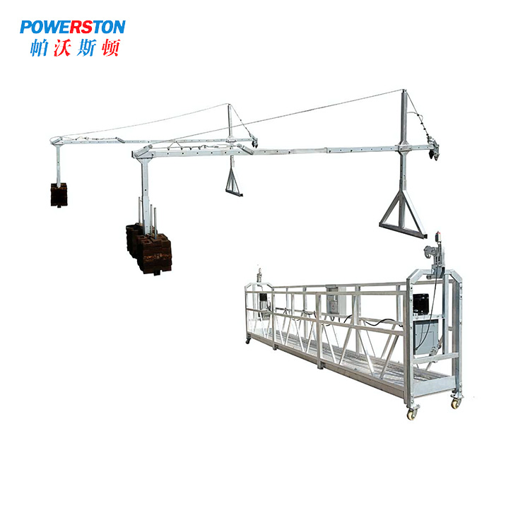 Electric Motor Hoisting Zlp Suspended Work Platform Gondola Lift
