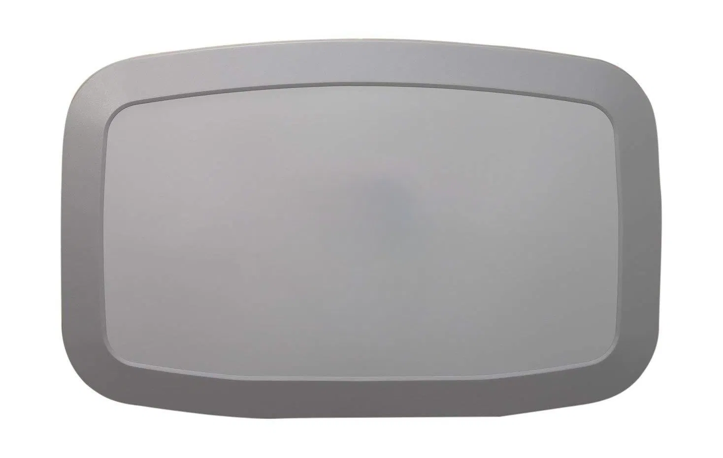 Horizontal Wall Mounted Grey Baby Changing Station