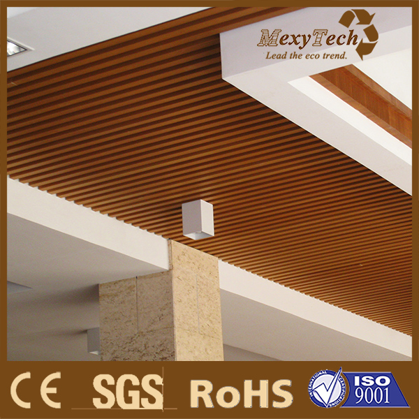 Suspended Composite Wood PVC Ceiling