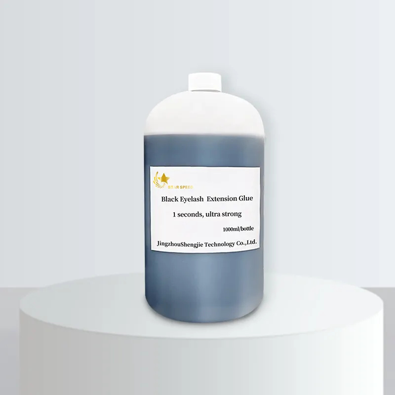 Star Speed 1L Ice Extension Glue in Bulk Black Eyelash Extension Glue