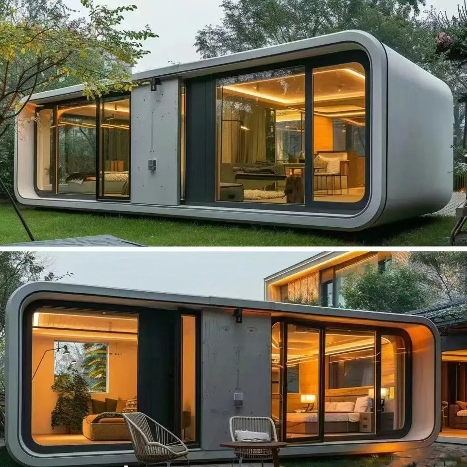 Factory Direct Supply CE&ISO Prefab Modular Detachable Mobile Portable Apple Cabin House for Highway Service Station Rest Area Public Space