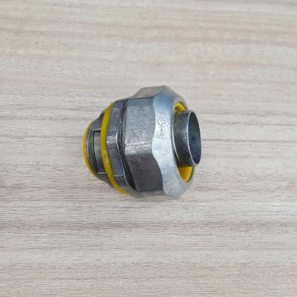 Zinc Die Cast Straight Liquid Tight Connector
