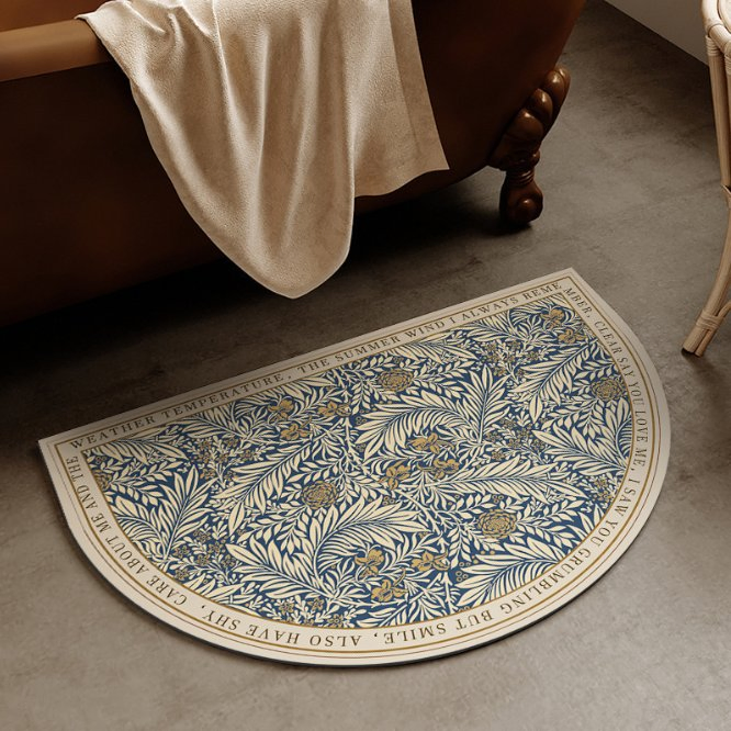 New Water Absorbent Diatom Mud Floor Mat Luxury Durable Bath Rug