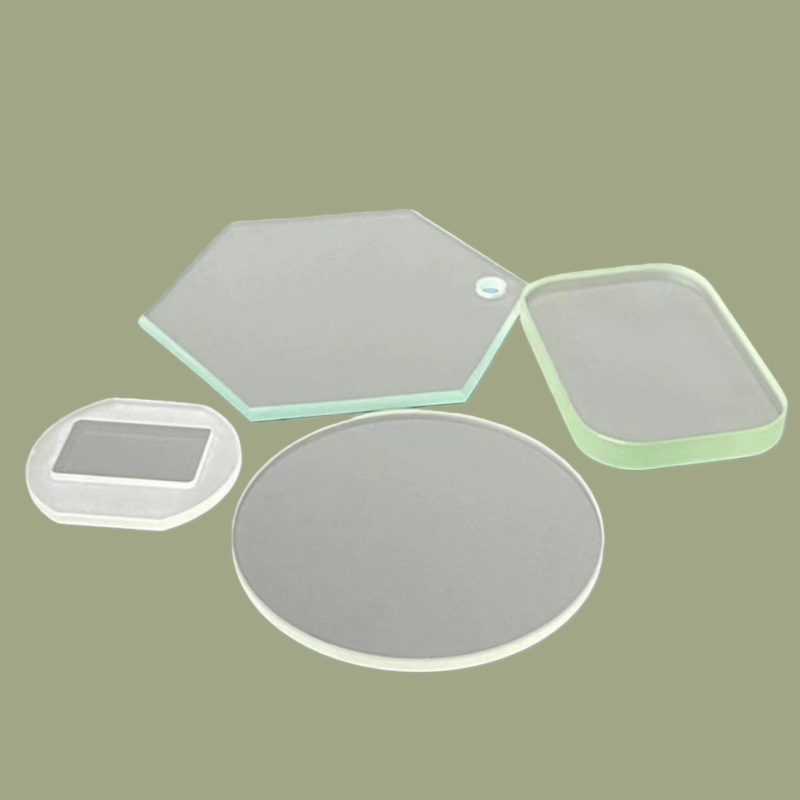 Tempered Glass Plate 1mm-20mm Thickness Polished/Grinded Edges Sight Glass Panel