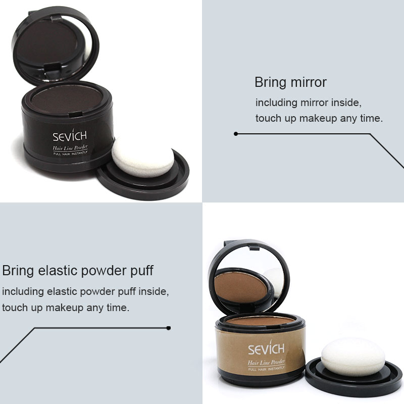 Hot Sale Retouch Instant Concealer Hair Root Touch up Powder Hairline Powder