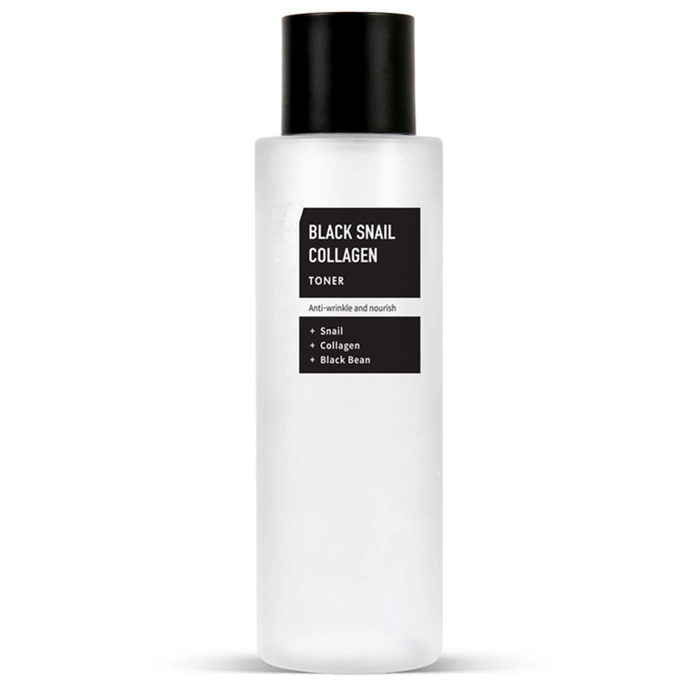 Korean Skin Care Firming and Lifting Skin Black Snail Collagen Toner