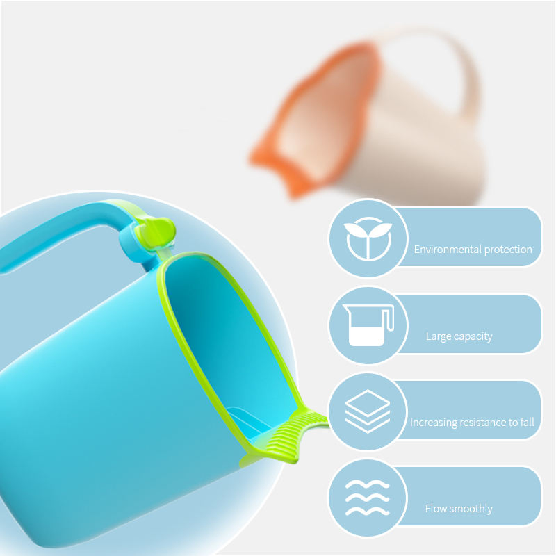 Bathing Products PP TPE Children Babies Infant Bath Shampoo Rinser Cup