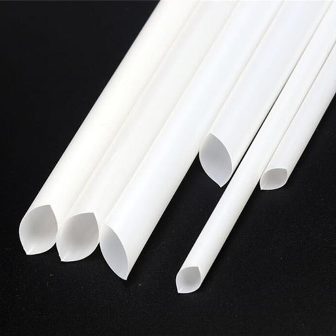 Whites Clear Plastic Plastics Wrapped Straw