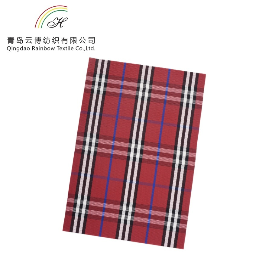 Factory Custom Table Decoration Restaurant Heat-Resistant Non-Slip Waterproof PVC Table Mat Fabric Placemat