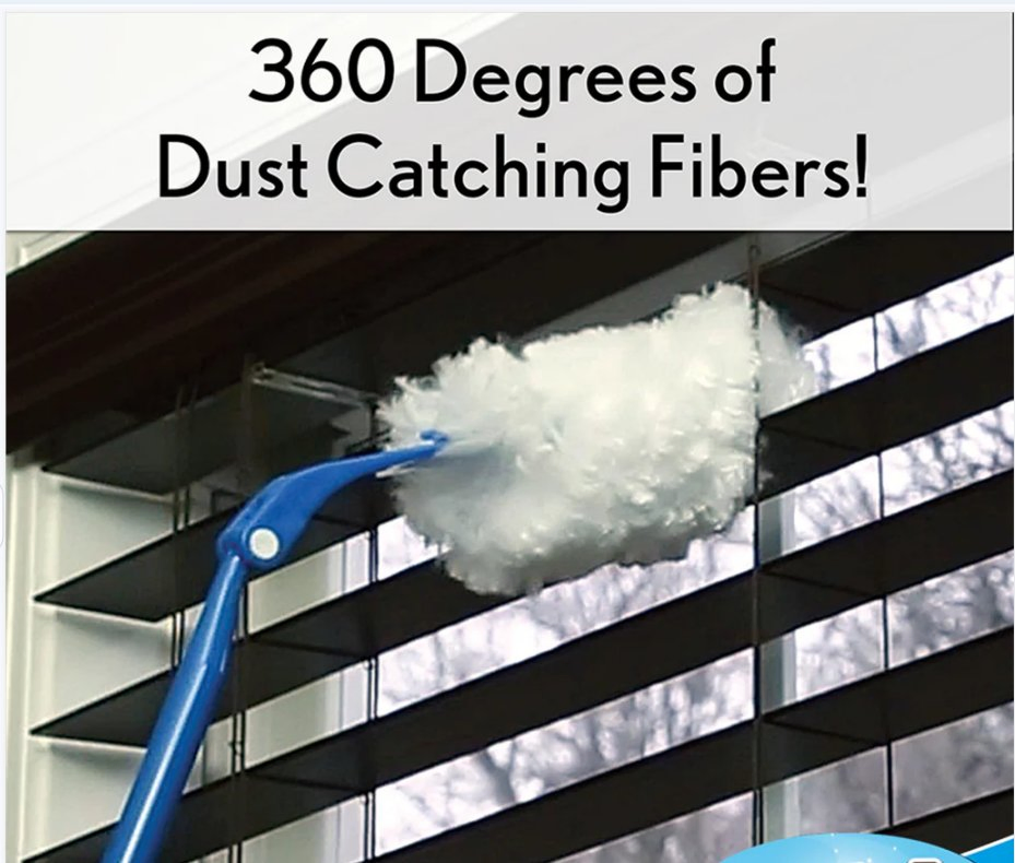 Non-Woven Fiber Mini Blind OEM Soft Pack, Boxes and So on Lamb Dusters Disposable Duster